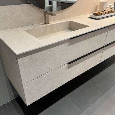 PLAN DE TRAVAIL SALLE DE BAIN COMPACT