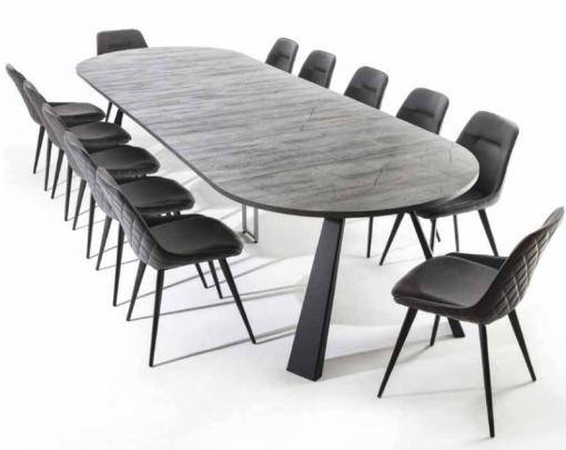 Table ronde extensible